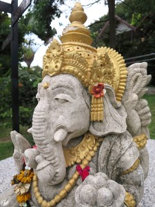 Ganesh, the Hindu God of wisdom and learning
