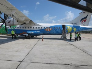 Rich loved our 'finding nemo' plane!