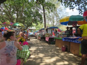 The beachside eateries