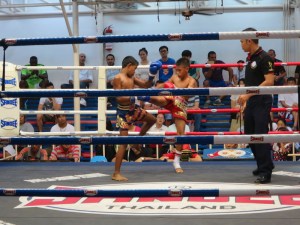 The younger fighters didn't hold back