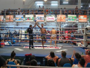 The victor of one of the fights