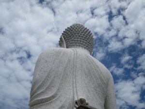 The back of Big Buddha