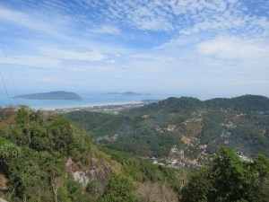 Views from the top of the hill where Big Buddha resides were fabulous