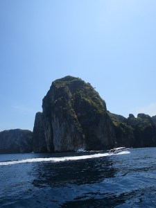 View from our boat ride to Phi Phi island