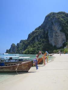 Ton Sai Bay, our lunch stop on Phi Phi Don