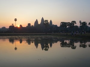 Sunrise at Angkor Wat Temple