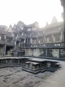 Impressive sights inside Angkor Wat Temple