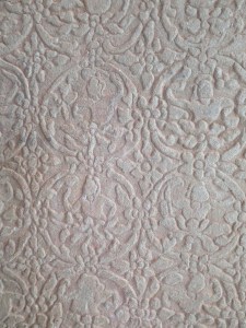 Example of one pattern carved into stone at Angkor Wat