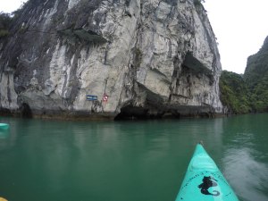 View of the cave entrance