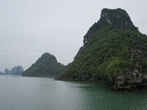 On our way to Cat Ba island