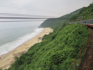 Beautiful sights on our train journey