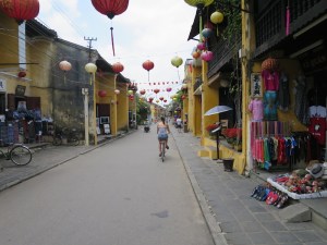 Cycling through Hoi An Ancient Town