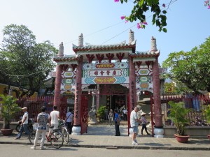 Entrance gate to Quang Dong, a Chinese assembly hall