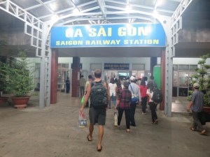 We made it to Saigon Station in Ho Chi Minh City