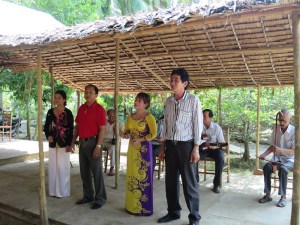 A performance of traditional Vietnamese songs