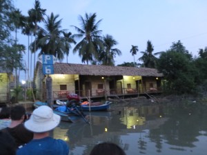 The riverside bungalows